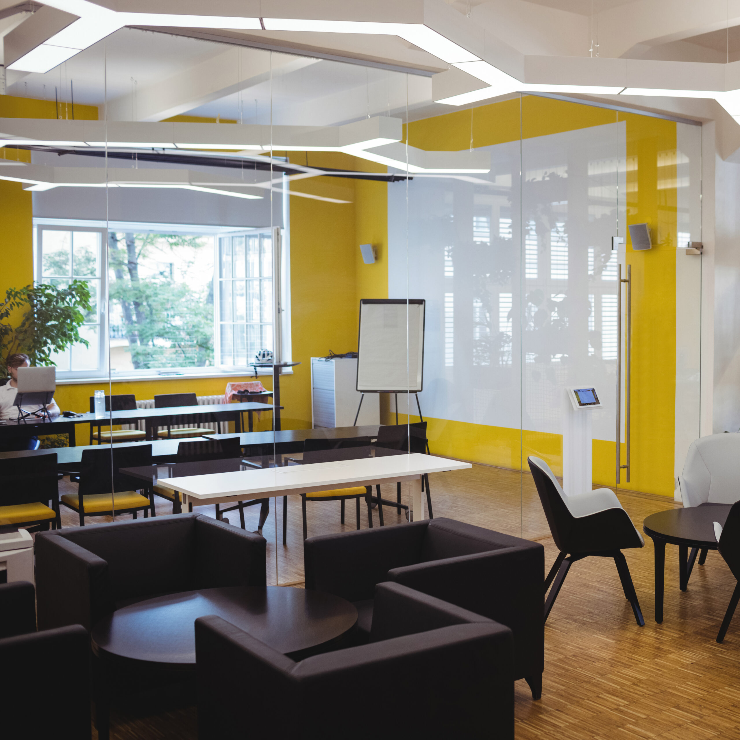 View of modern office